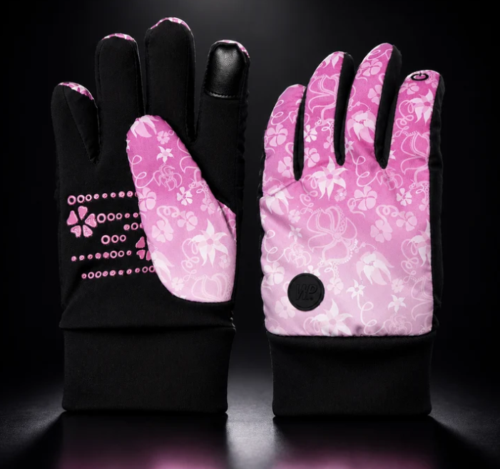Pink Ombre Floral Land Girl's Commuter Glove