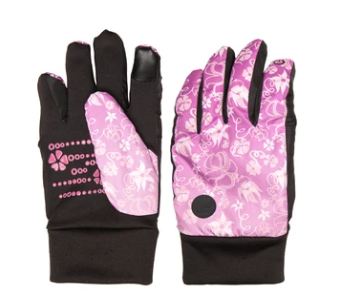 Pink Ombre Floral Land Girl's Commuter Glove