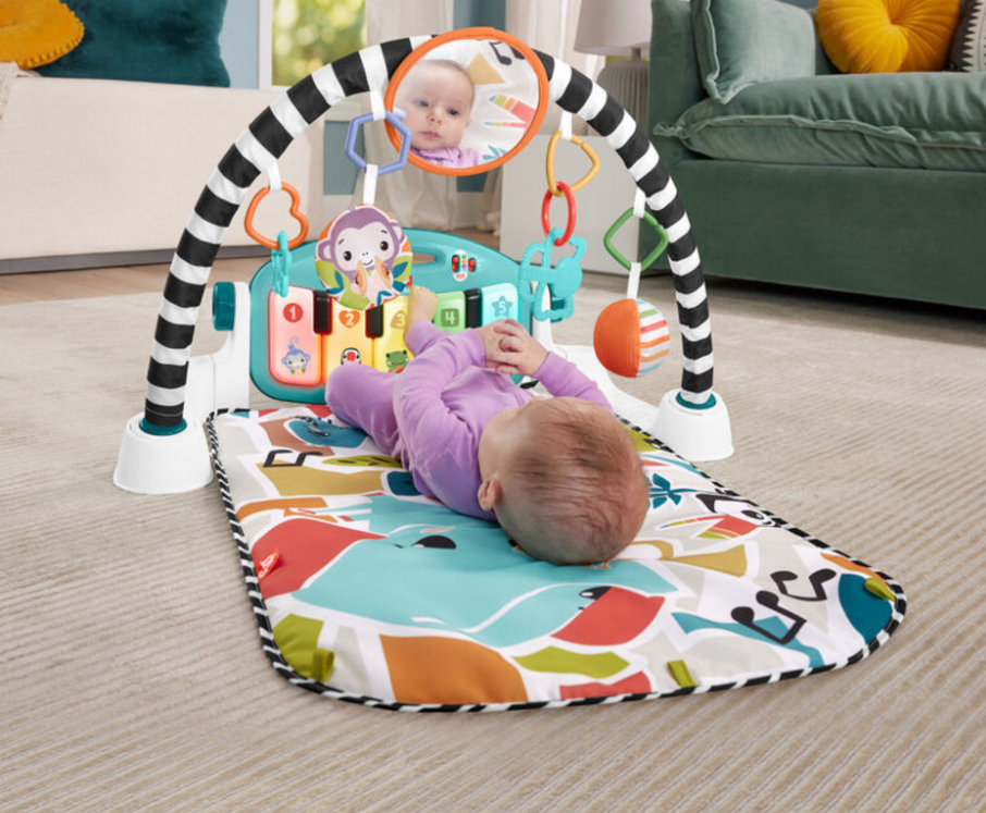 Glow and Grow Kick & Play Piano Gym Baby Playmat