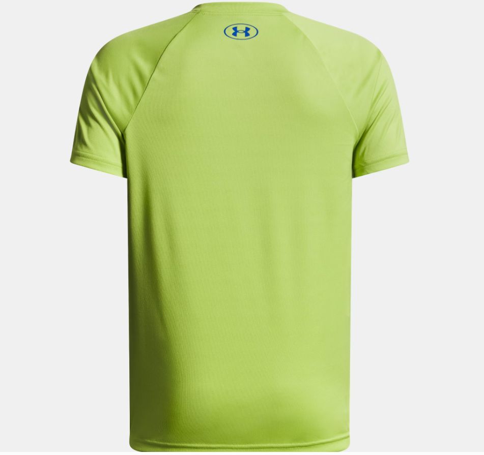 UA Tech™ Hybrid Print Boys' Short Sleeve