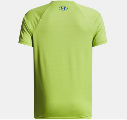 UA Tech™ Hybrid Print Boys' Short Sleeve