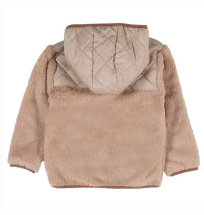 Quilted Sherpa Jacket