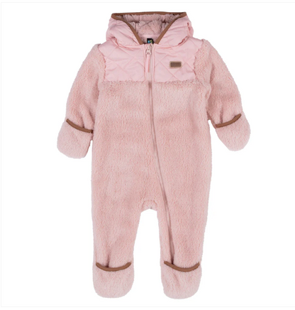 Hooded Sherpa Jumpsuit