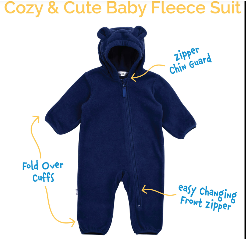 Baby Fleece Bunting Suit