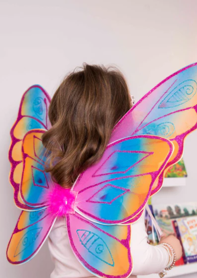 Glitter Rainbow Wings