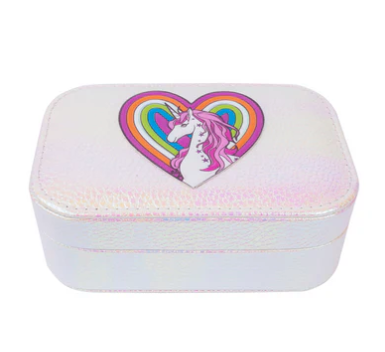 Pretty Precious Unicorn Jewelry Box