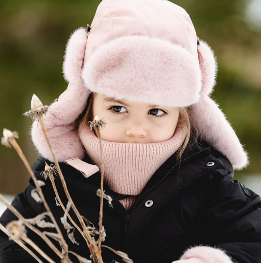 Calikids Fur Aviator Hat