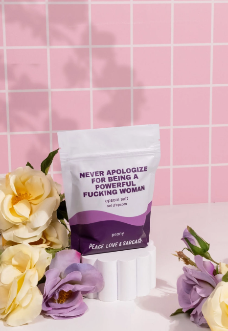 Peace, Love & Sarcasm Epsom Salts