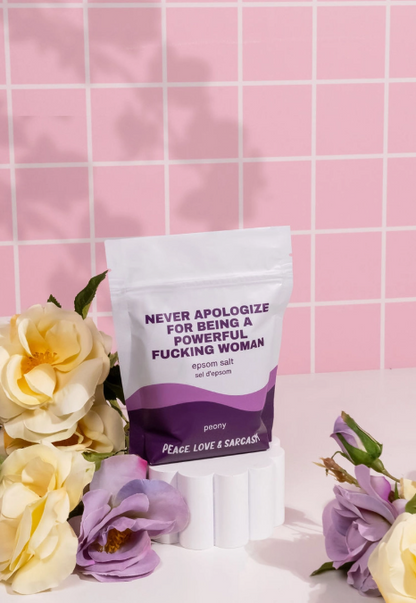 Peace, Love & Sarcasm Epsom Salts