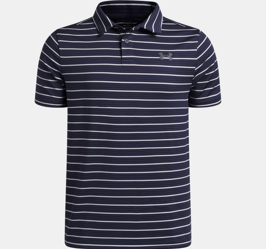Youth UA Stripe Matchplay Polo