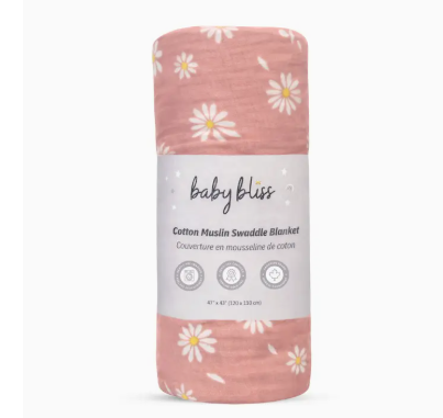 Cotton Muslin Swaddle Blanket
