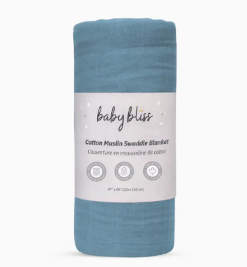 Cotton Muslin Swaddle Blanket