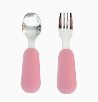 Stainless Steel & Silicone Silverware