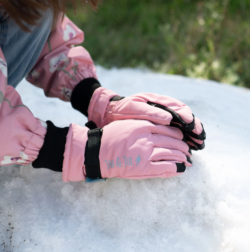 Kids Waterproof Snow Gloves