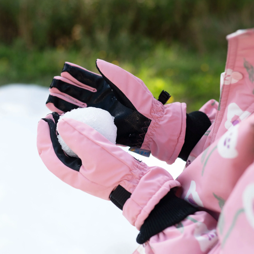 Kids Waterproof Snow Gloves