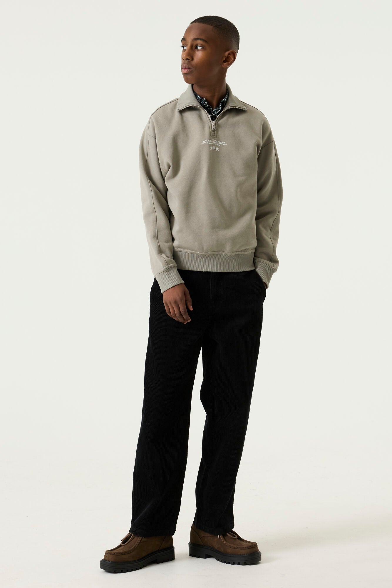 Youth Black Corduroy Pants