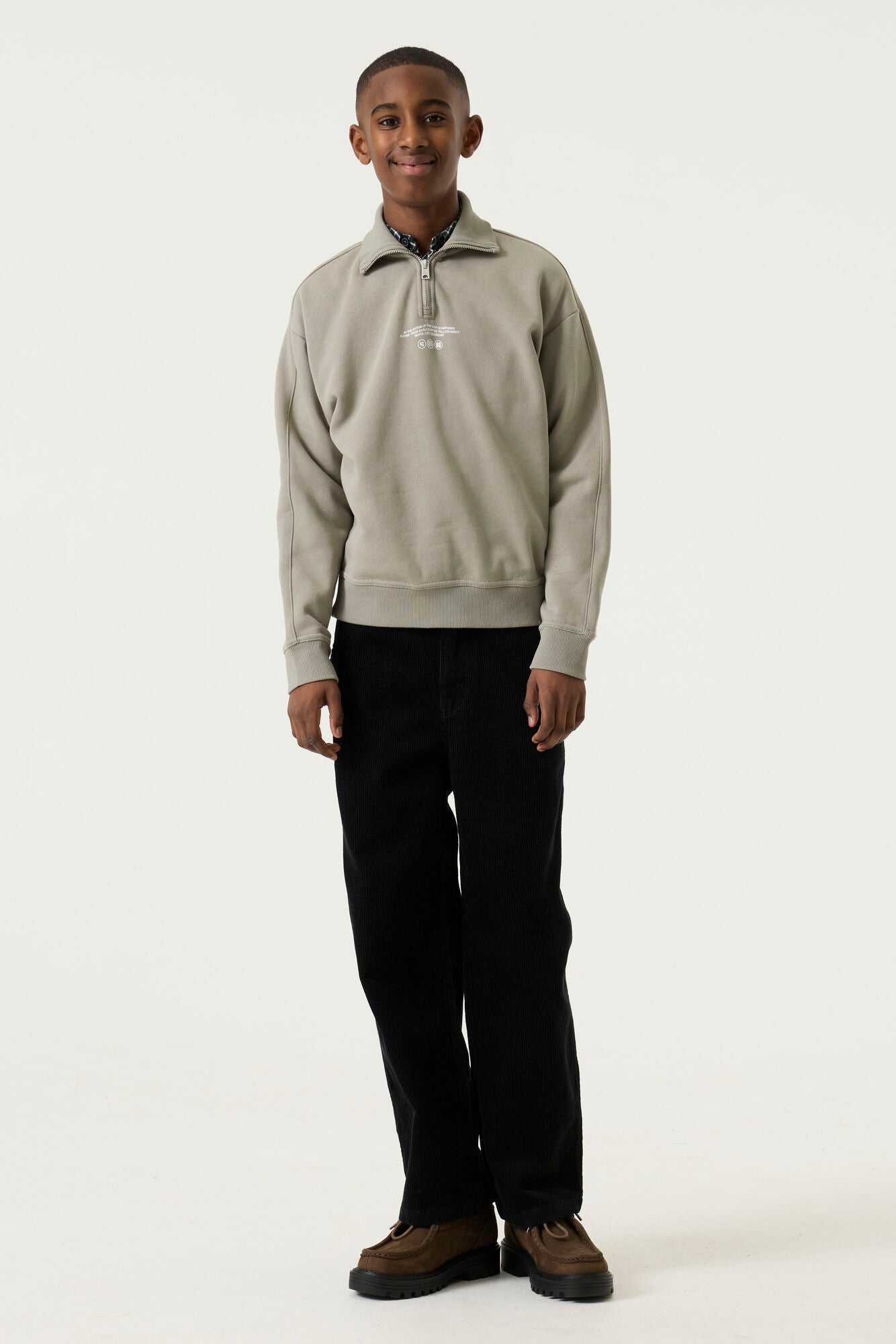 Youth Black Corduroy Pants