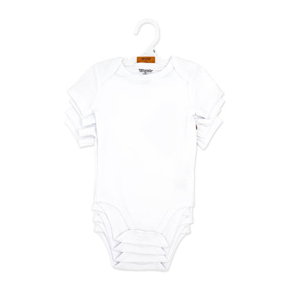 Naturelle 4 Pack Short Sleeve Bodysuit