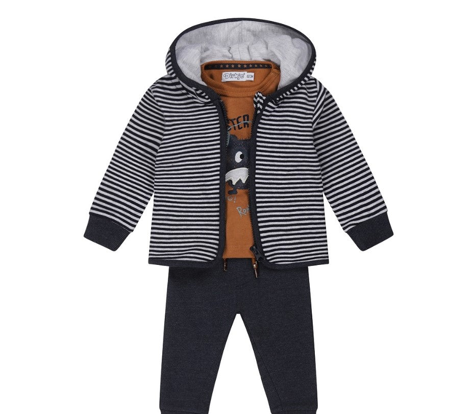 Boys 3pc Monster Set