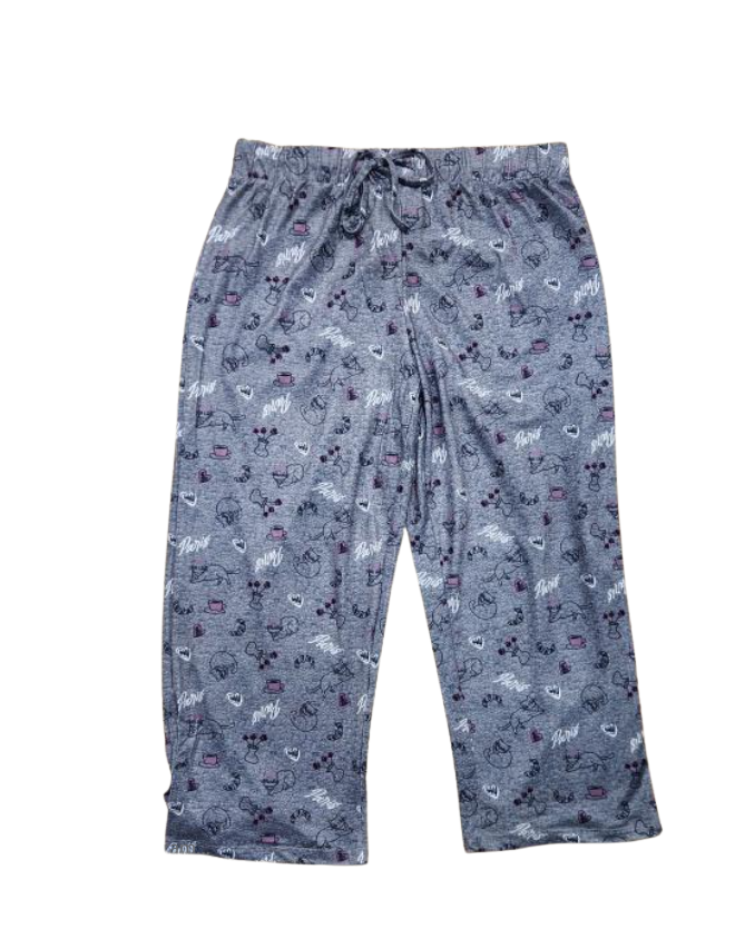 Brushed Jersey Pajama Capri
