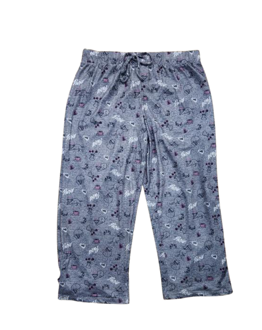 Brushed Jersey Pajama Capri