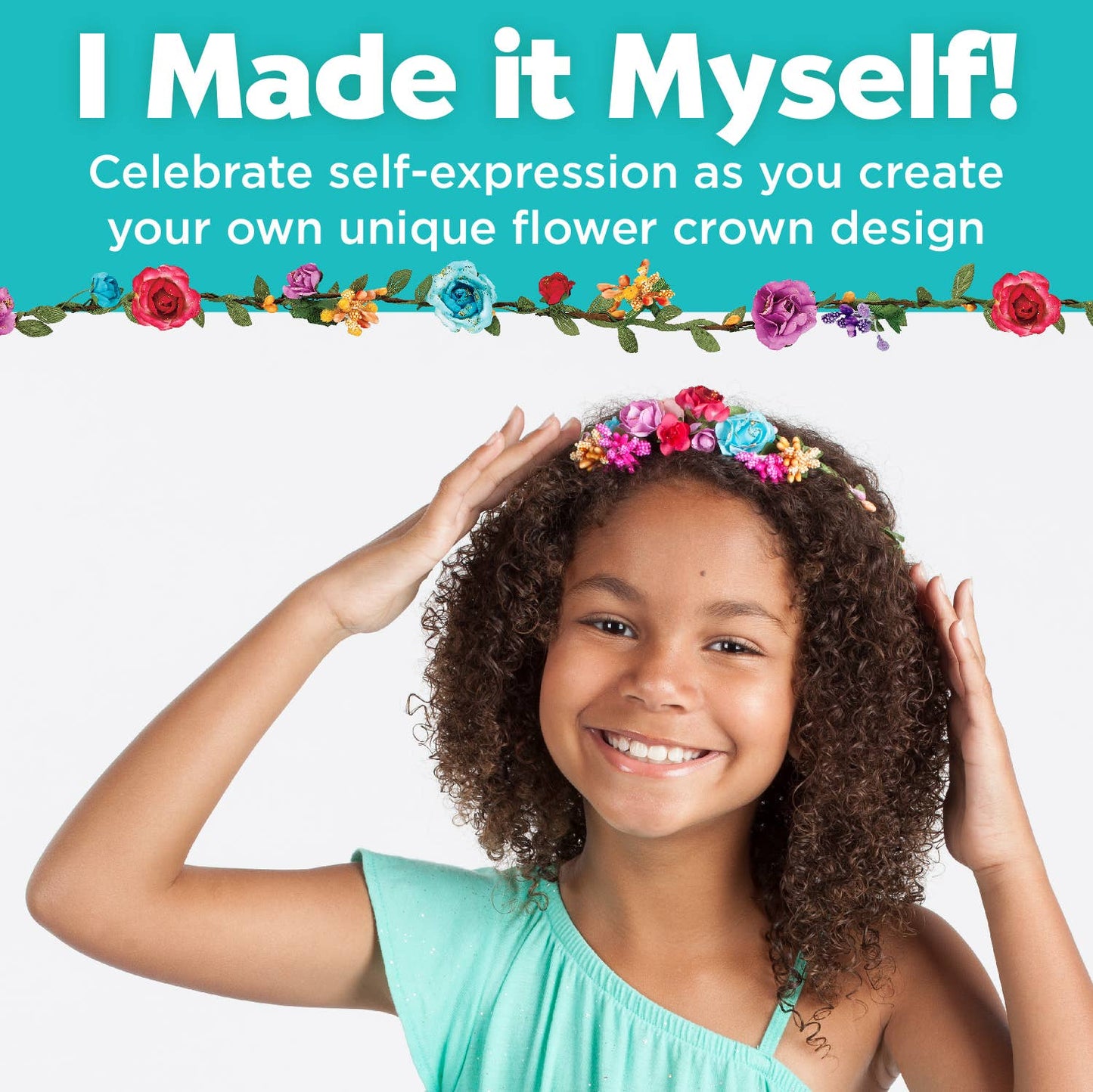 Create Your Own Flower Crowns DIY Craft Kit for Kids