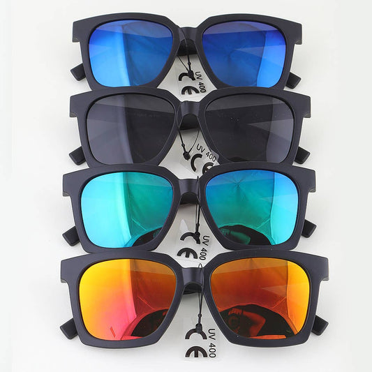 KIDS Matte Polycarbonate Box Sunglasses