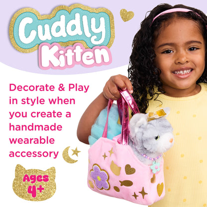 Decorate a Cuddly Kitten DIY Craft Kit for Kids