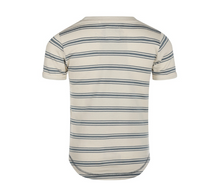 Load image into Gallery viewer, Cream &amp; Blue T-Shirt
