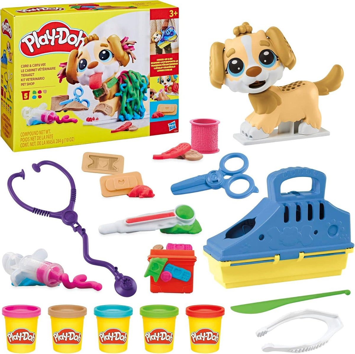 Play-Doh - Care N Carry Vet Playset