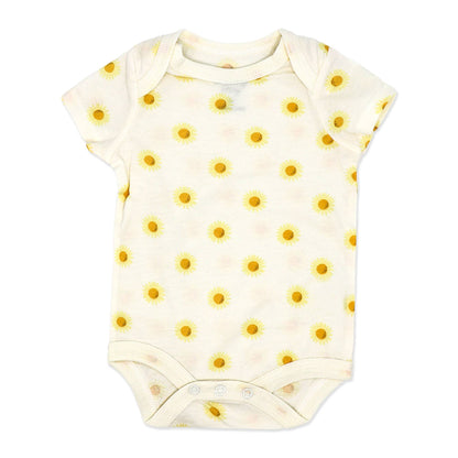 Girls 3-Pack Bodysuit: Sunflower