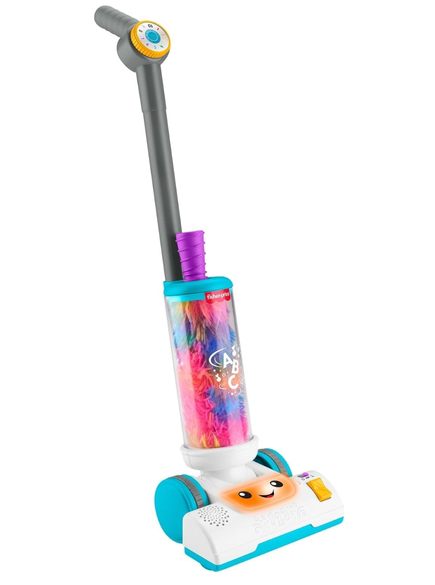 Fisher-Price Laugh and Learn Toy Vacuum, Ages 1+