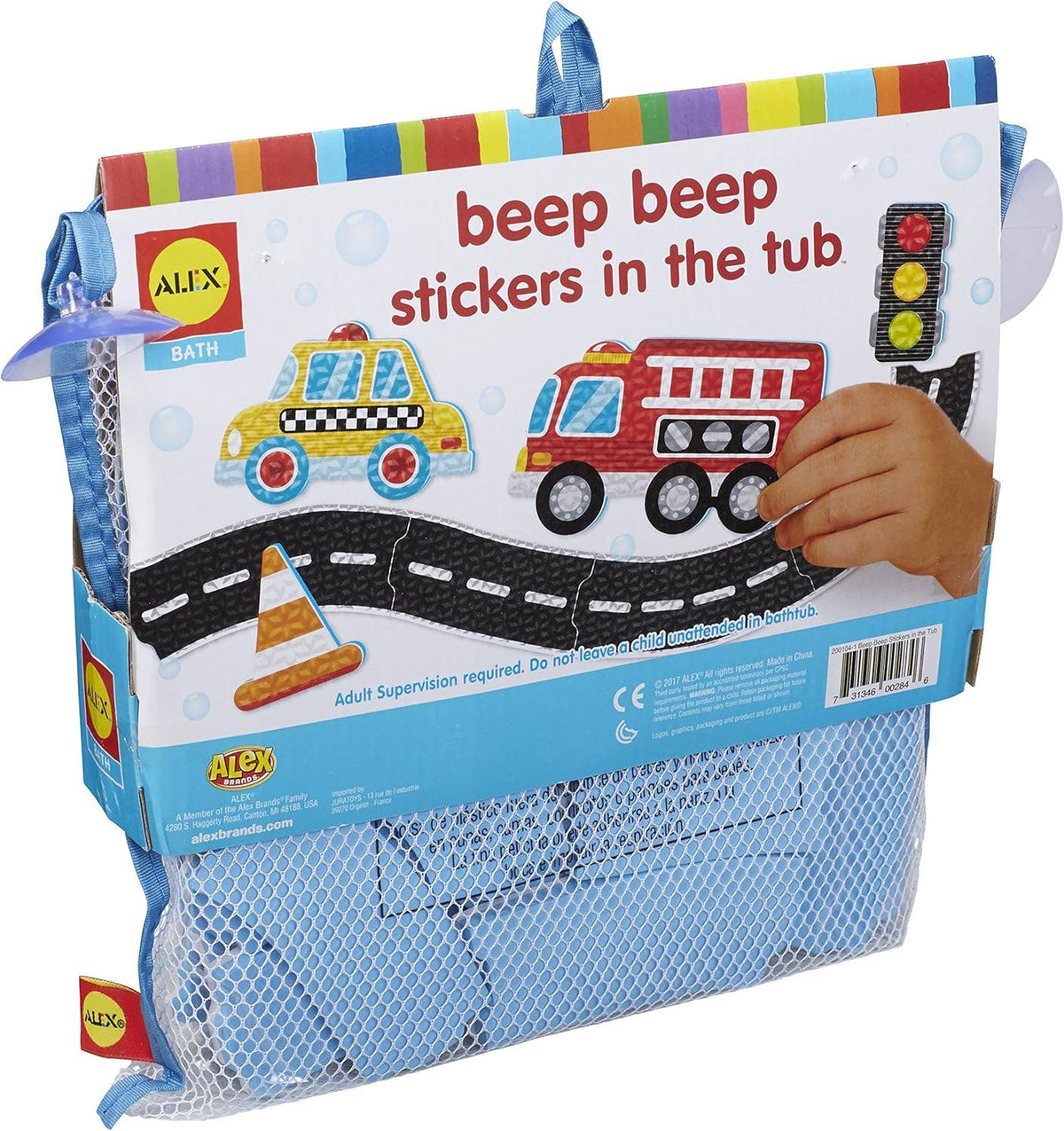 Alex - Bath - Beep Beep Stickers In The Tub