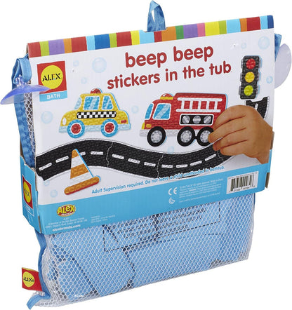 Alex - Bath - Beep Beep Stickers In The Tub