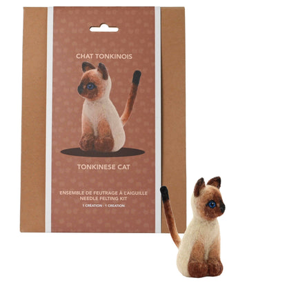 TONKINESE CAT NEEDLE FELTING KIT