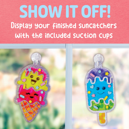 Sticker Suncatchers Mini Craft Kit for Kids
