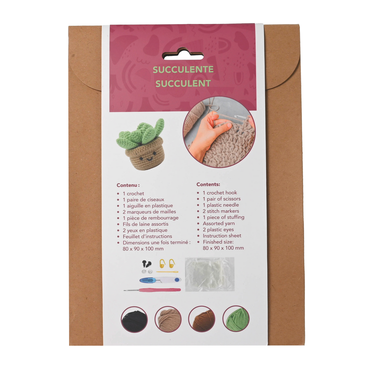 SUCCULENT DIY CROCHET KIT