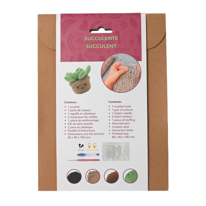 SUCCULENT DIY CROCHET KIT