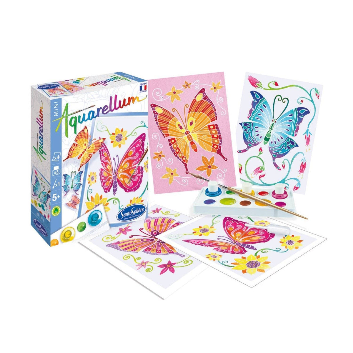 Aquarellum Mini- Butterflies