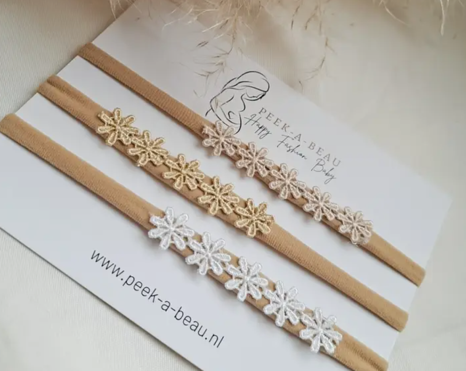 Flower Headband Set