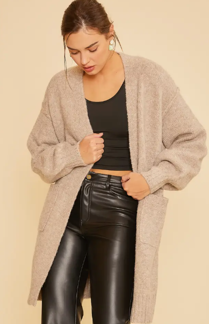 Heavy Weight Knit Cardigan