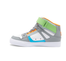 Load image into Gallery viewer, DC Pure High Top EV -Grey/Grey/White
