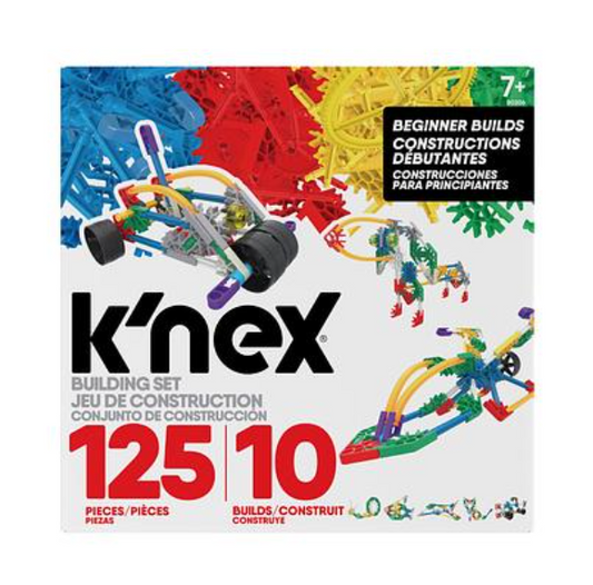 K'nex Classic 125pc Beginner Builds