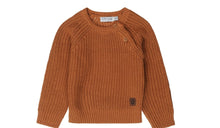 Load image into Gallery viewer, Carmel Brown Knit Pullover

