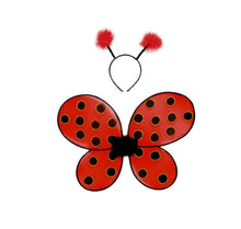 Load image into Gallery viewer, Ladybug Wings &amp; Headband
