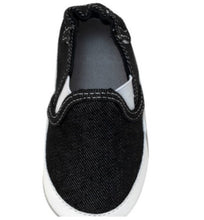 Load image into Gallery viewer, Baby Liam Denim Basic Soft Sole Shoe
