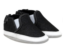 Load image into Gallery viewer, Baby Liam Denim Basic Soft Sole Shoe
