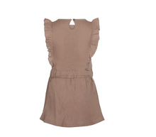 Load image into Gallery viewer, Light Brown Muslin Dress

