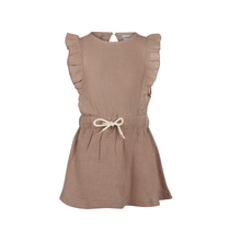Load image into Gallery viewer, Light Brown Muslin Dress

