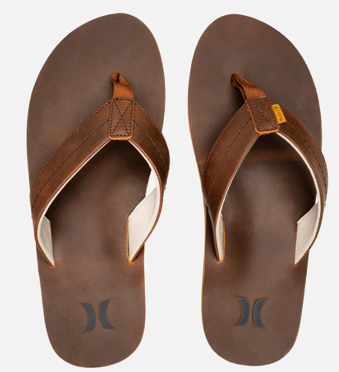 Hurley Men's One and Only Leather Sandal